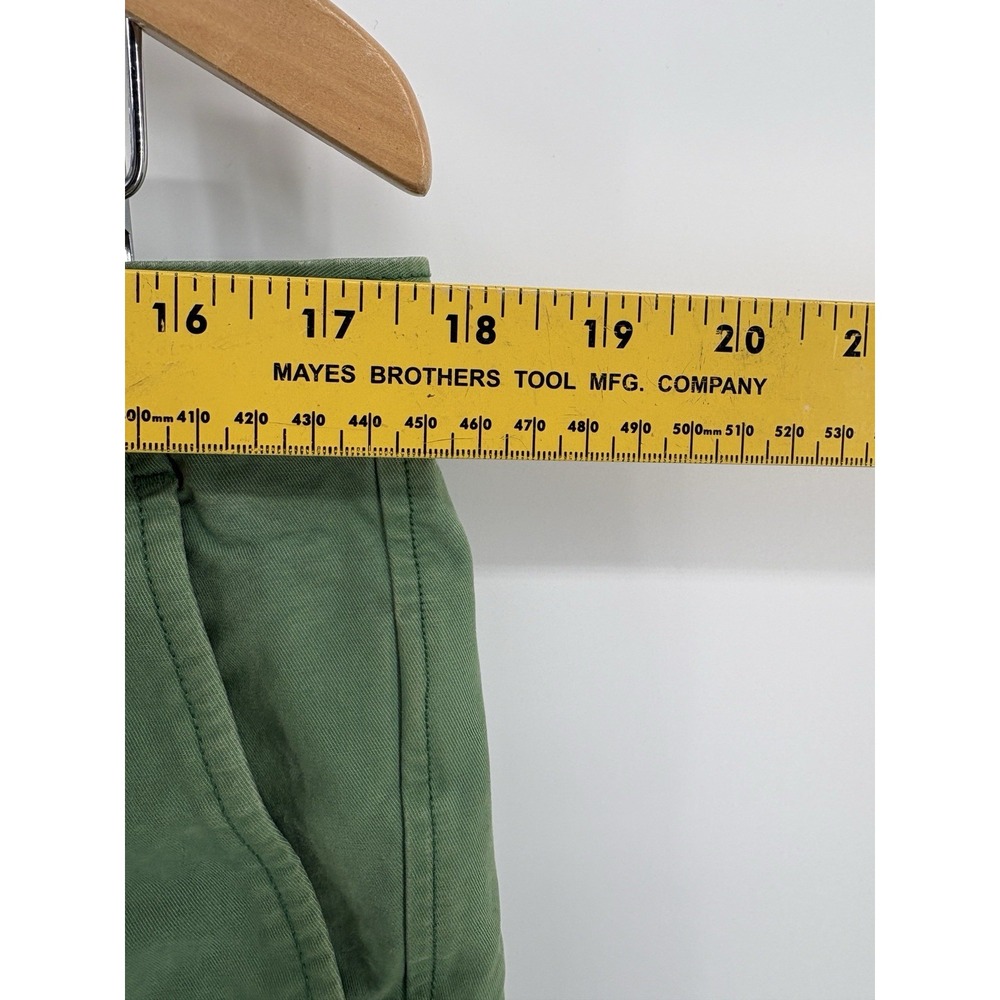 Lands' End Canvas 608 Slim Fit Pants Green Casual Mens Size 34 X 32 - Picture 6 of 8